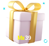 Receba seus bônus de boas-vindas no Mx39